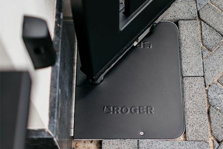 Ondergrondse poortaandrijving - draaipoort