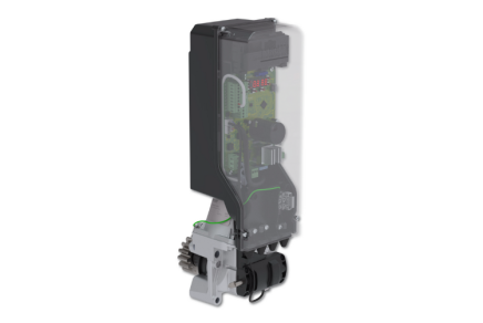 Poortaandrijving - railpoort